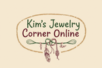 Kim's Jewelry Corner Online Logo - Green & Burgundy Boho